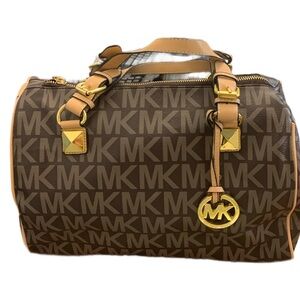 Michael Kors Brown Shoulder Satchel Handbag